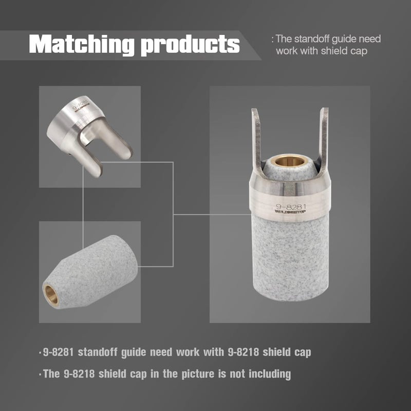 WeldingStop Standoff Guide 9-8281 for Thermal Dynamic Cutmaster 38/52/82/102/152 Plasma Cutter SL60 SL100 Torch Consumables - Image 5